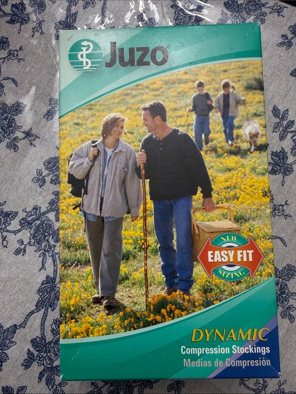 Juzo Dynamic Compression 30-40 mmhg Stockings model 2002 AG lll Beige